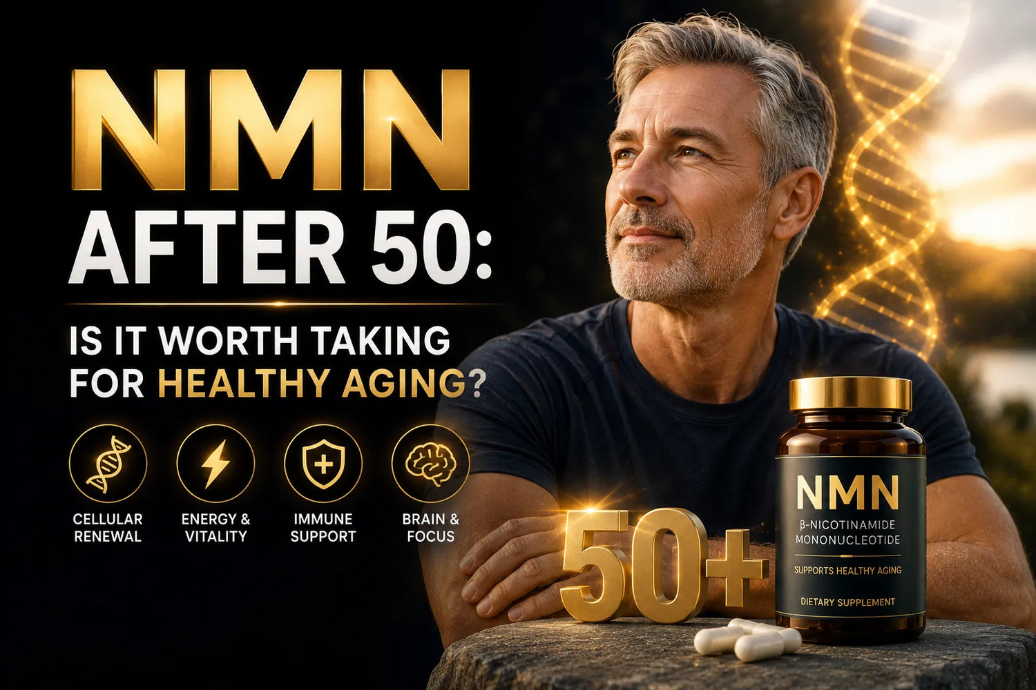 NMN After 50: Is It Worth Taking for Healthy Aging?