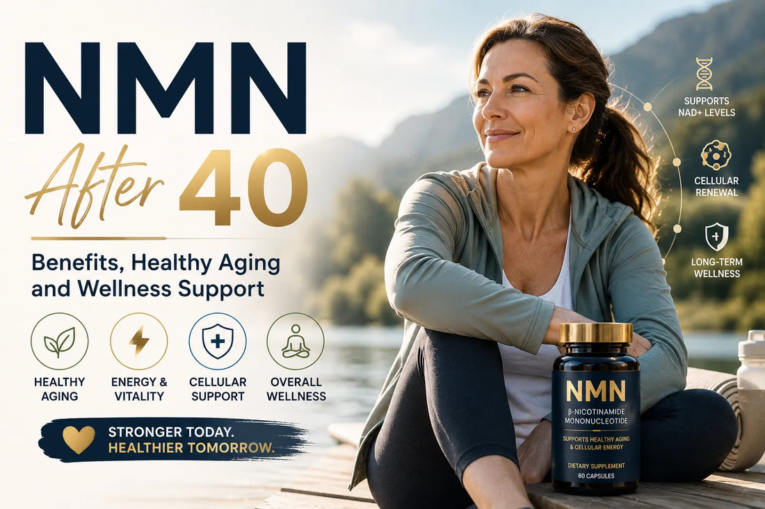 NMN After 40: Benefits, Healthy Aging and Wellness Support