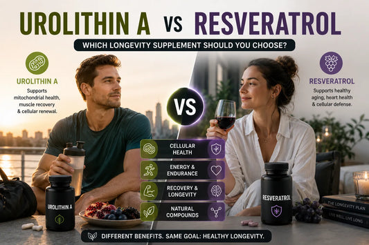Urolithin A vs Resveratrol: Which Longevity Supplement Should You Choose?