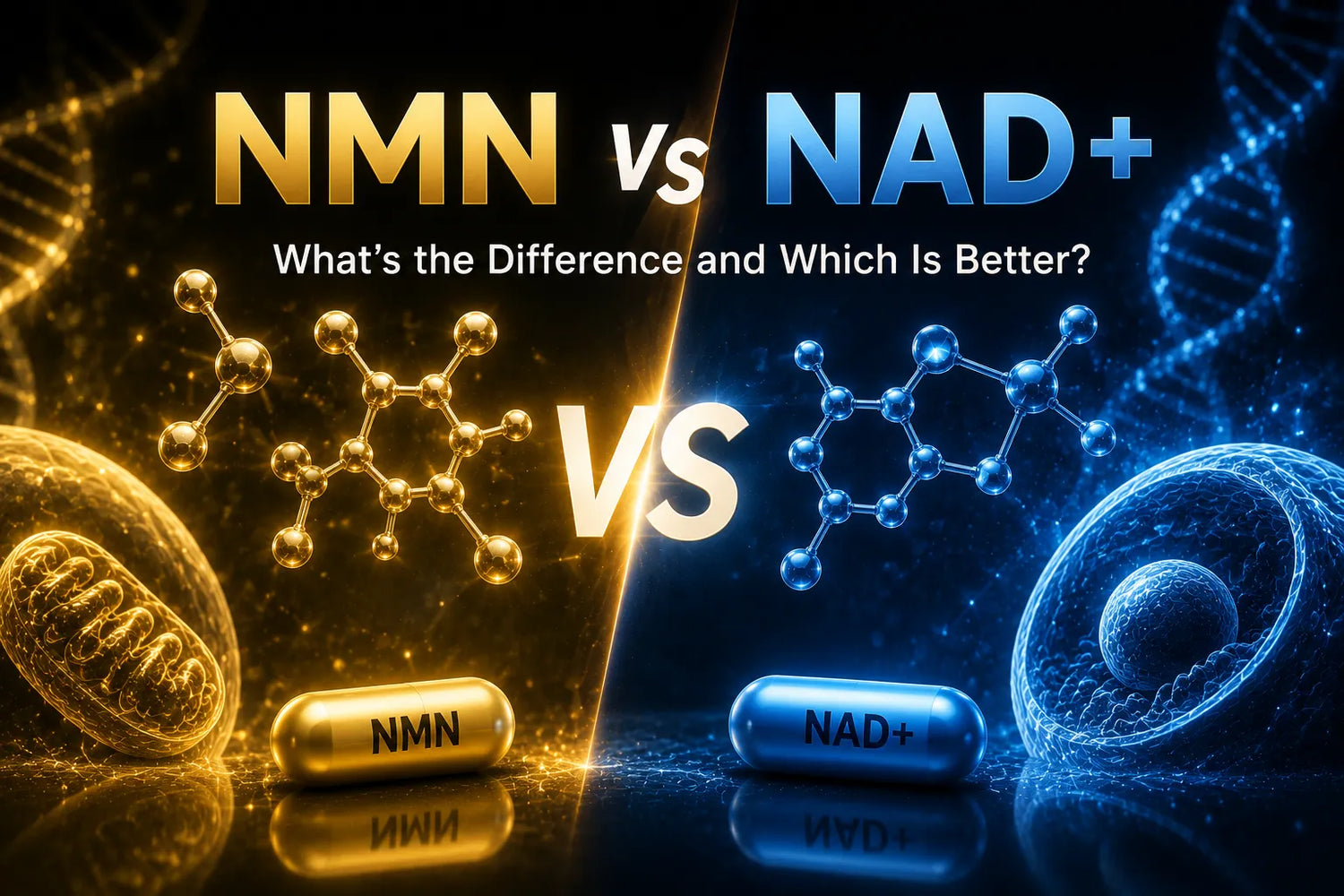 NMN vs NAD+: What’s the Difference?