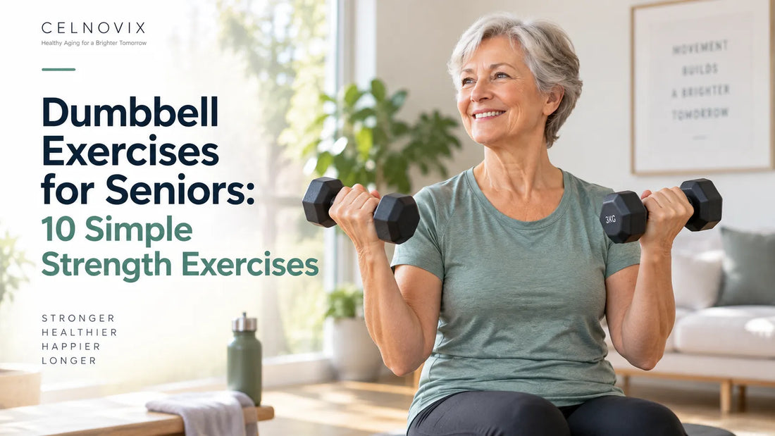 Dumbbell Exercises for Seniors: 10 Simple Strength Exercises