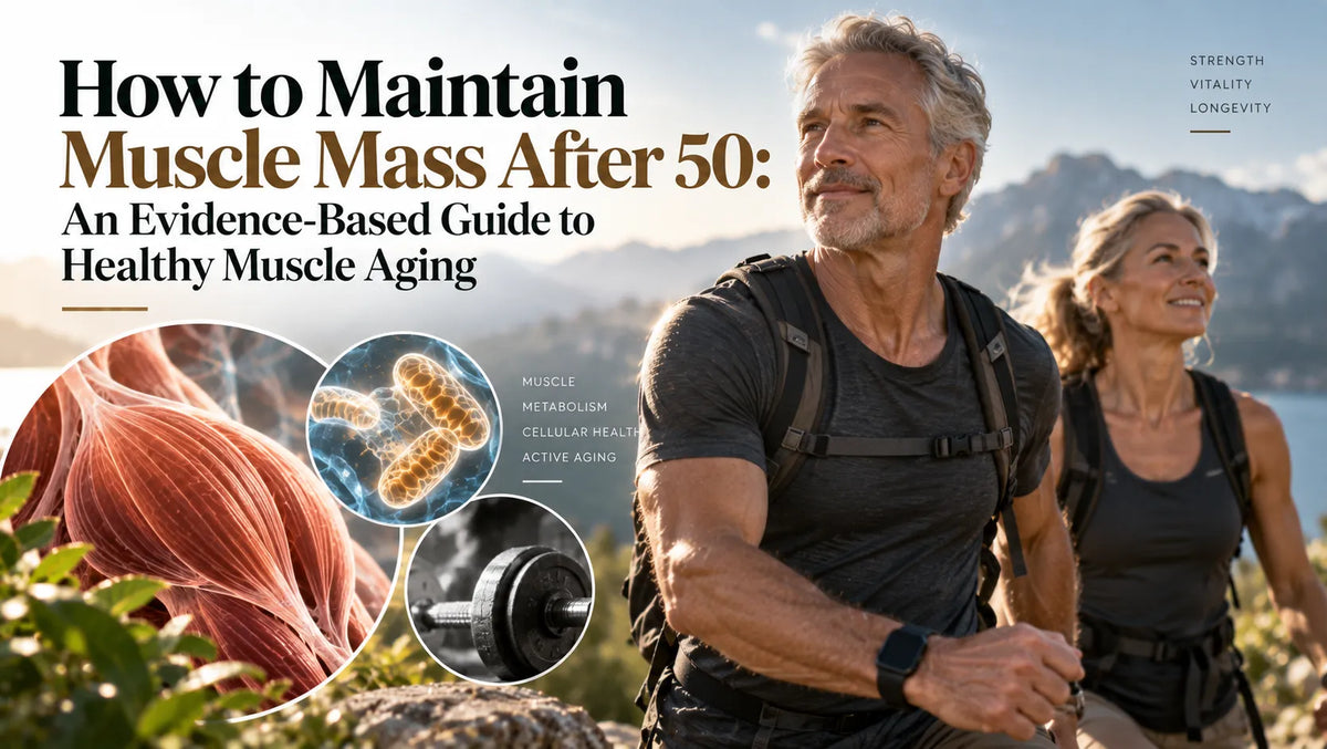 How to Maintain Muscle Mass After 50: An Evidence-Based Guide to Healthy Muscle Aging