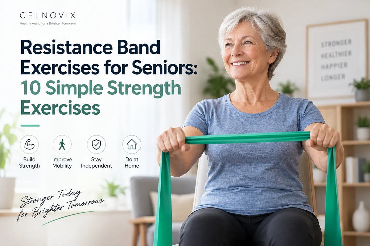 Resistance Band Exercises for Seniors: 10 Simple Strength Exercises