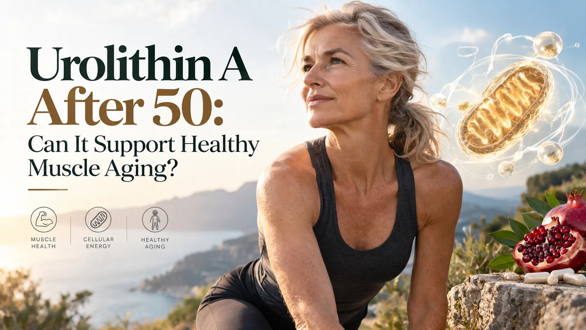 Urolithin A After 50: Can It Support Healthy Muscle Aging?