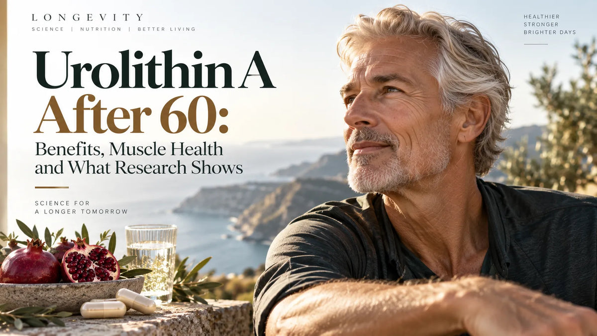 Urolithin A After 60: Benefits, Muscle Health and What Research Shows