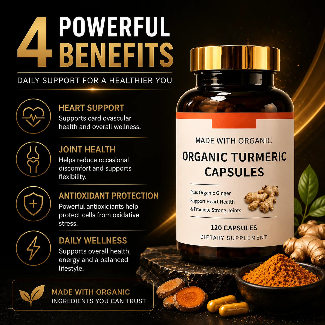 Celnovix™ - Organic Turmeric Powder