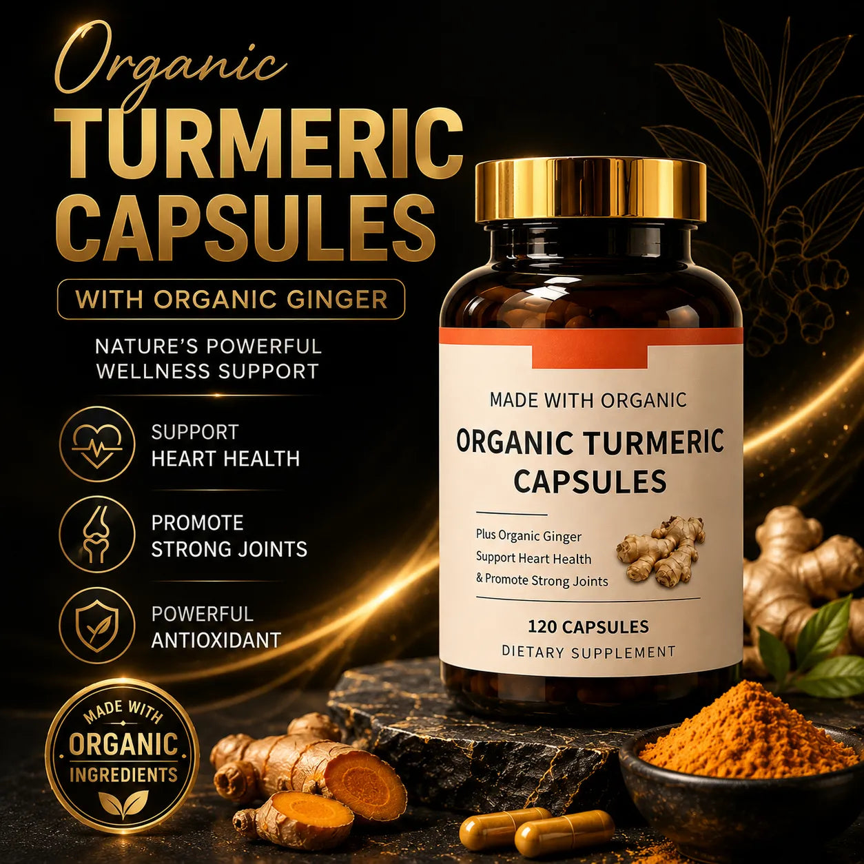 Celnovix™ - Organic Turmeric Powder